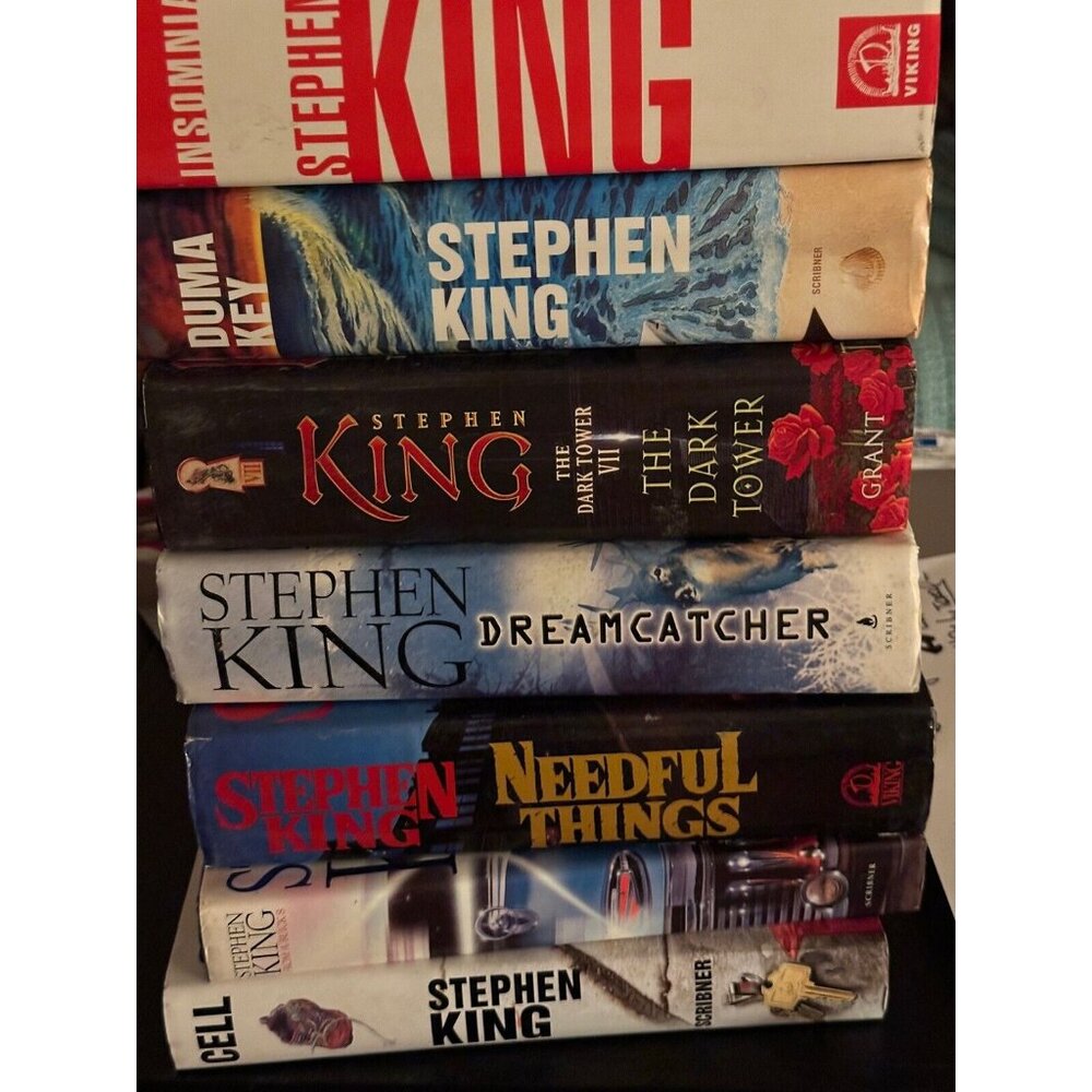 Stephanie King Hardback Books Cell Needful Things Dream Catcher Dark Tower Novel